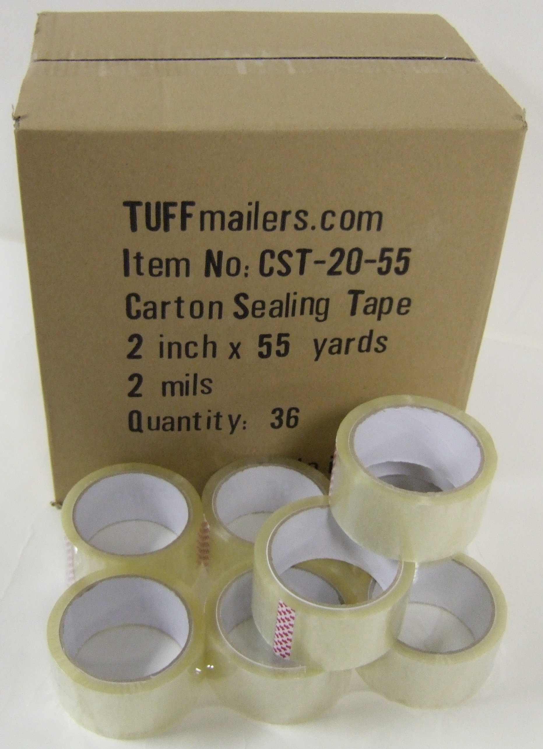 2 Mil- 55 Yard- Carton Sealing Tape