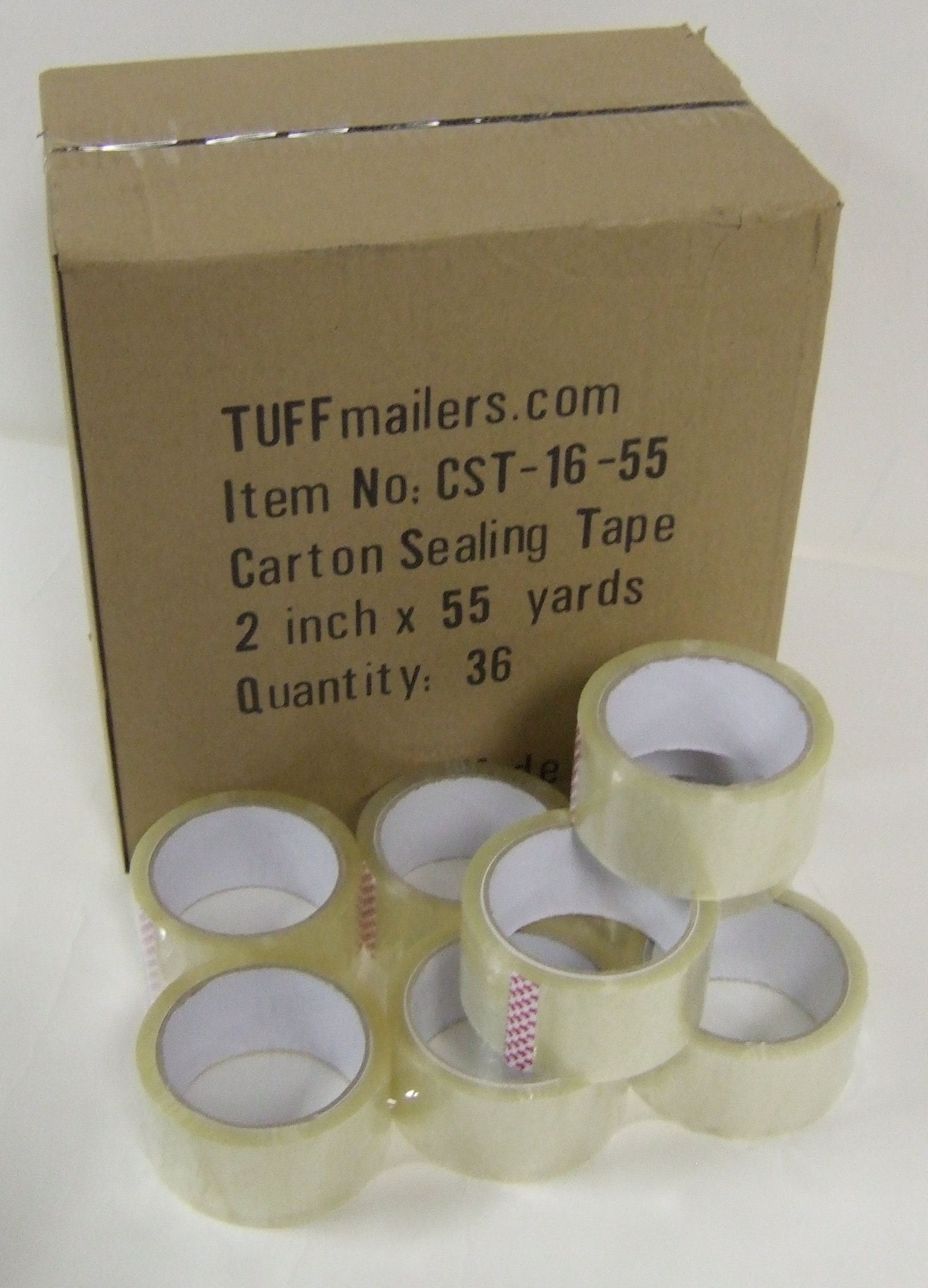 Carton Sealing Tape - 1.6 Mil - 55 yard - 216 rolls